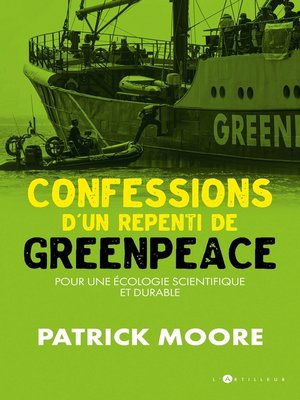 cover image of Confessions d'un repenti de Greenpeace